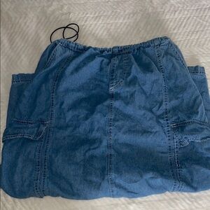 Denim Blue Skirt